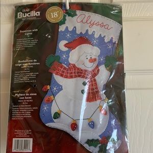 Felt DIY Christmas Stocking Kit